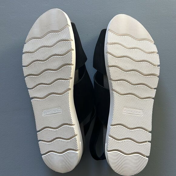 New David Tate Madona Leather Ankle Strap Slingback Sandals Size 12W - Picture 6 of 7